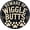 Beware Of Wiggle Butts, variant on Manyige Crab Beach No Crabby Attitudes Funny Rustic Wall Metal Tin Signs Decor 8x8 in