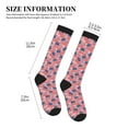 thumbnail image 2 of Compression Socks for Women & Men, America Flags 15-20mmHg Support Socks -Athletic Running Travel, 2 of 8