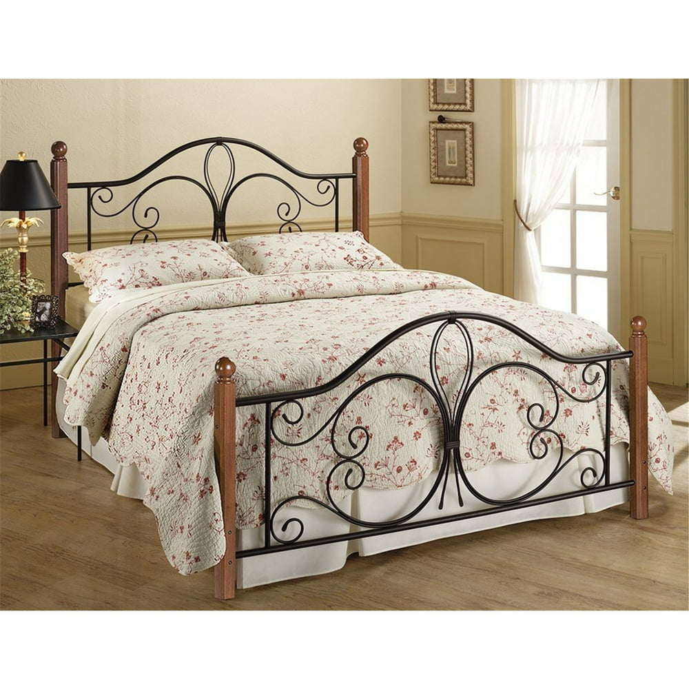 Hillsdale Furniture Milwaukee Wood Post Bed King Bed Frame Not