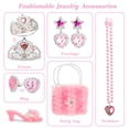 thumbnail image 2 of Zapatos de vestir de princesa, set de juego de simulación Jaolex con joyas, 2 of 7