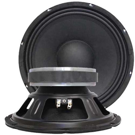 Seismic Audio - Pair of 10" Bass Guitar Raw WOOFERS Speaker Driver Replacements
