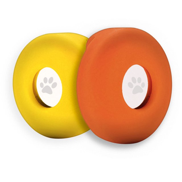 Airtag Dog Collar Holder, Silicone Pet Collar Case para Apple Airtag, Anti-Lost Air Tag Cover para equipaje y bolso Sincero Hogar