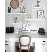 Brushstrokes Wall Stencil