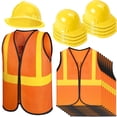 thumbnail image 1 of Set de chaleco y casco de construcción para regalos de fiesta para niños, 1 of 7