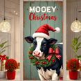 thumbnail image 2 of Decorative Design Christmas Banner with Red Car and Golden Retrievers for Holiday Celebration Winter Festive Event, 2 of 5