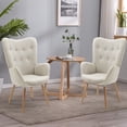 thumbnail image 2 of Silla Sillón Sofá individual Moderno Cómodo, Beige FurnitureR Moderno, 2 of 7