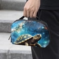 thumbnail image 2 of Turtle Electronic Organizer Travel Case, Oxford Fabric Waterproof PC Case Cable Organizer Cord and Cable Organizer Electronic Travel Case Organizer, 5.9x9.44x3.14 in, 2 of 6