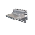 thumbnail image 3 of Puente de sillín de rodillo de guitarra de pieza trasera para piezas de guitarra eléctrica ST SQ Plata kusrkot Guitar Tremolo Bridge System, 3 of 8