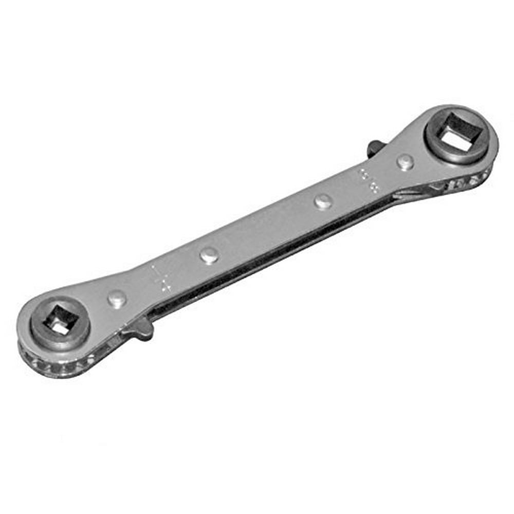 ratchet wrench 1/4", 3/8" & 3/16", 5/16" port valve hvac/refrigeration