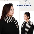 thumbnail image 3 of ACUSHLA Bufanda Triangular de Lana Merino 100% para Mujer – Calentador de Cuello de Punto para Invierno, 3 of 6