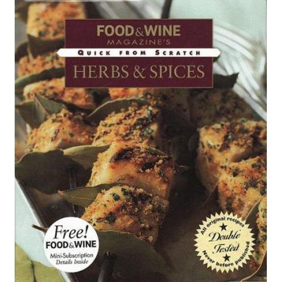 Pre-Owned Quick From Scratch Herbs & Spices (Hardcover) 0916103455 9780916103453