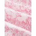 thumbnail image 4 of Vestido Largo Floral Rosa-2 Con Lazos En Hombros Y Corset, 4 of 30
