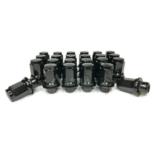 24 Toyota OEM Factory Mag Lug Nuts 12x1.5 Tacoma TRD Off-Road SR5 4Runner 1.87"