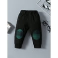 thumbnail image 5 of Bagilaanoe 2PCS Toddler Baby Boy Pants Set Plaid Print Short Sleeve Hooded Shirt Tops + Sweatpants 3M 6M 9M 12M 18M 24M Infant Casual Sweatsuits, 5 of 9