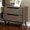 Gray, variant on Solid rubberwood build - Mid-century charm - Bedroom space - 2-drawer bedside cabinet