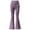a-Purple14827, variant on VNKIDY Girls Pants Kids Fashion Solid Color Elastic Waist Flared Pants High Waist Design Relaxed Fit Comfortable Trousers For All Season Trendy Bottoms