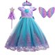 thumbnail image 1 of Disfraz de sirena para niñas, regalo de cumpleaños para niños, vestido de princesa, Purim, vacaciones, Ariel, ropa de fiesta para carnaval, 3-10T Fivean unisex, 1 of 2