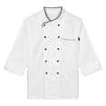 thumbnail image 5 of Alvivi Men Women Short Sleeve Chef Coat Double-Breasted Jacket Kitchen Restaurant Workwear White Long Sleeve XL, 5 of 7
