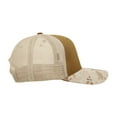 thumbnail image 4 of Decky 1054 6 Panel Mid Profile Structured Camo Trucker Hat-D.digital/Coyote/Khaki, 4 of 7