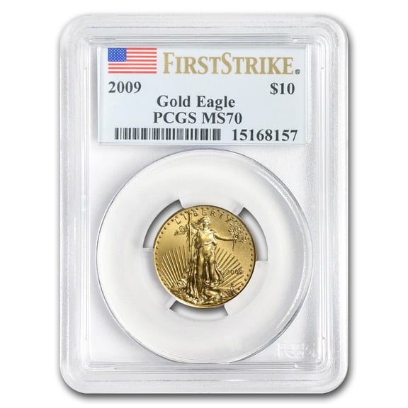 2009 1/4 oz American Gold Eagle MS-70 PCGS (FirstStrike®)