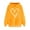 Yellow, variant on Augper Cute Printed Hoodies for Women Lightweight Hooded Sweater with Pockets Sweatshirt Pullover 2023 Fall Winter Clothes
