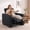 Black, variant on MCombo 25.6'' Wide Wall Hugger Power Recliner Chair with Power Headrest, Faux Leather, Dark Grey