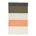 thumbnail image 1 of Jaipur Living Swane Indoor Outdoor Stripe Coral Green Area Rug, 1 of 11