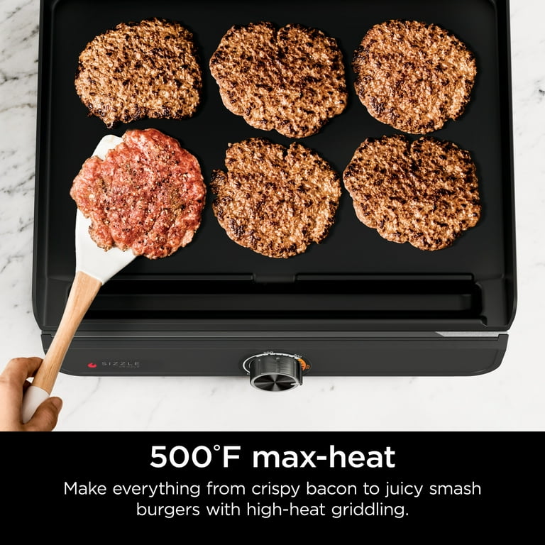 Ninja Sizzle Indoor Griddle, 14’’ Nonstick Griddle Plate