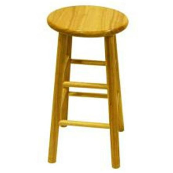 Winsome 81784 Natural Beechwood Bar Stool 24 Inch Assem Bevel Seat Departments