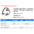 thumbnail image 2 of Camshaft Position Sensor - Compatible with 1997 - 1999, 2001 - 2003 Acura CL 3.0L V6 1998 2002, 2 of 2