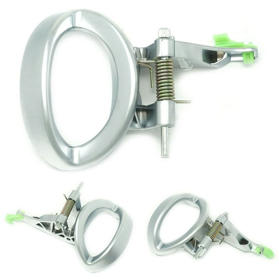 1PC Interior Driver Left Door Side Handle Satin Chrome For 2007-2011 Dodge Nitro