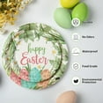 thumbnail image 3 of Juiluna 125Pcs Easter Disposable Dinnerware Set, Easter Decorations Paper Plates, Easter Party Supplies Includes Plates, Cups, Straws, Napkins, Serve 25, 3 of 9