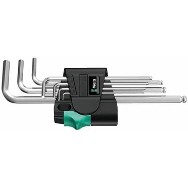 C.K T4443M Metric Ball End Hex Key Set - 10 Sizes (1.5-10mm) In Holder, Chrome Vanadium Steel 2 thumbnail image