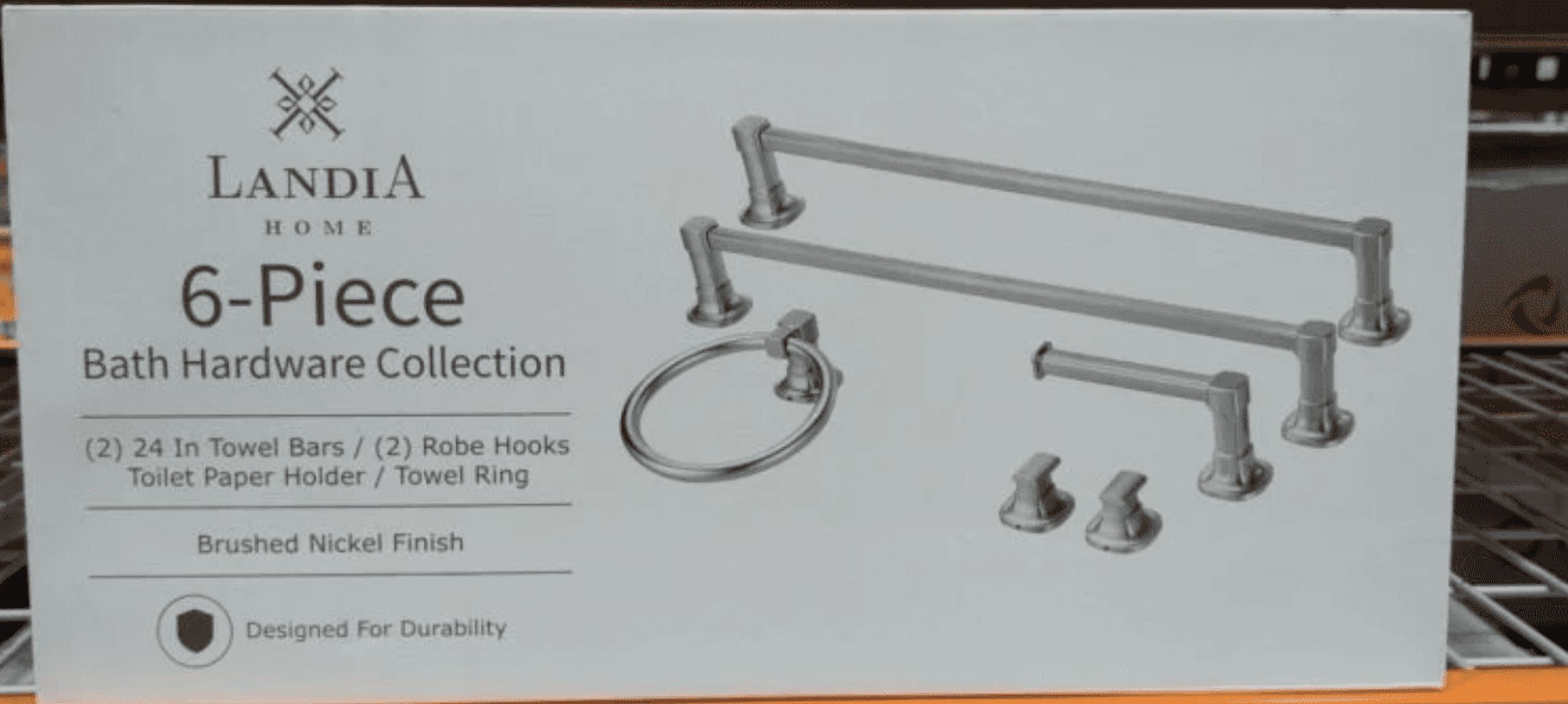 Landia Home 6-Piece Bath Hardware Set