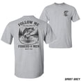 thumbnail image 4 of Follow Me T-Shirt – Matt 4:19 Fishers of Men Bible Quote Tee, Jesus Christian Fisherman Graphic, Religious Streetwear, Inspirational Gift, Unisex Style, 4 of 6
