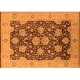 thumbnail image 1 of Ahgly Company Indoor Rectangle Oriental Orange Traditional Area Rugs, 2' x 5', 1 of 4