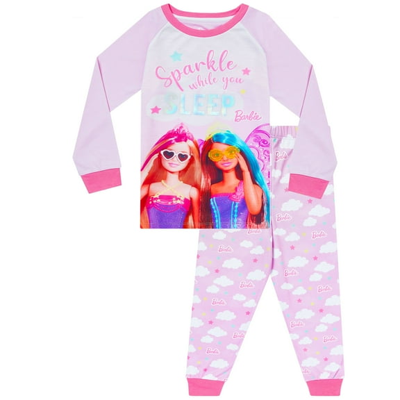 Barbie Girls Pajamas Sizes 5-12