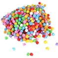 thumbnail image 2 of 100Pcs Glitter Pom Poms Tinsel Pompom Bulk Colorful Fibre Sparkle Ball Soft Fluffy Decor Round Fuzzy Tinsel Balls Glitters Pompoms for DIY Art Crafting Cat Pet Holiday Party Decor(2CM), 2 of 9
