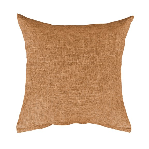 Fegute Cotton Linen Pillow Cover 15.75 Inches Decorative Cushion Cover Solid Color for Sofa and Bedroom Easy Care 40cm Home Decor