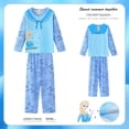 thumbnail image 2 of Conjuntos de ropa de Frozen para niñas, Pijamas para dormir para niñas, ropa de dormir para bebés, conjuntos de Pijamas de Navidad para niños, Otoño, Primavera, 2 of 4