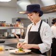 thumbnail image 5 of vlrwzc Breathable Mesh Chef Hat Elastic Dust-Proof Work Cap for Kitchen Catering for Women, 5 of 7