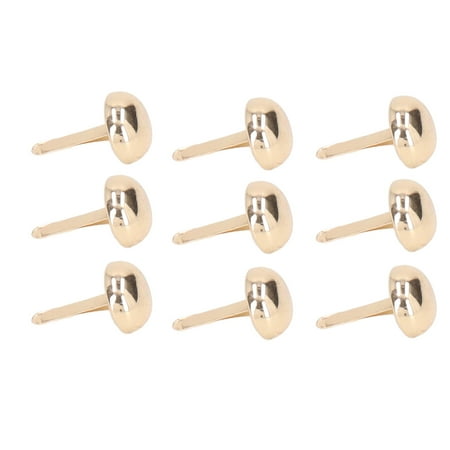 

Upholstery Tacks Electroplating Color Decorative Metal Tack Trim For Shoes For Bags For Punk Clothing SP10 001