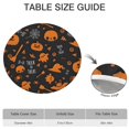 thumbnail image 6 of Trick or Treat Halloween Pattern Round Fitted Tablecloth with Elastic Edge,Dining Table Cover Waterproof,Outdoor Round Tablecloth for Camping,Dining,Indoor and Outdoor, 6 of 7