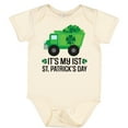 thumbnail image 3 of Inktastic 1st St Patricks Day Construction Truck Shamrocks Boys Baby Bodysuit, 3 of 5