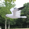 thumbnail image 3 of Flmtop Simulation Artificial Feathered Seagull Bird Home Garden Tree Hanging Ornament, 3 of 9