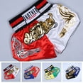 thumbnail image 4 of BCLONG Anotherboxer Unisex Muay Thai Boxing Shorts Mma Kickboxing Fighting Breathable, 4 of 8