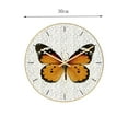 thumbnail image 3 of Fankiway Pattern Stone Wall Clock Acrylic Living Room Decoration, 3 of 5
