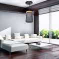 thumbnail image 2 of  Concrete Ceiling Light Shade Wood Modern Loft Room Bar LED Pendant Lamp Fixtures, 2 of 7