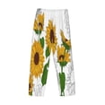 thumbnail image 5 of Kll Mens Pajama Pants For Men,Mens Lounge Pants,Funny Gifts For Men,Men'S Pajama Bottoms-Plump Sunflower And Sketch, 5 of 9