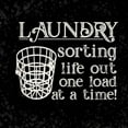 thumbnail image 3 of Reed, Tara 15x15 Black Modern Framed Museum Art Print Titled - Laundry Room Humor black VII-Sorting Life, 3 of 5
